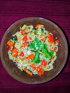 A picture of Weeknight Veggie Noodles.