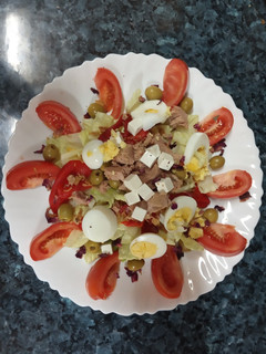 Una foto de Ensalada mixta