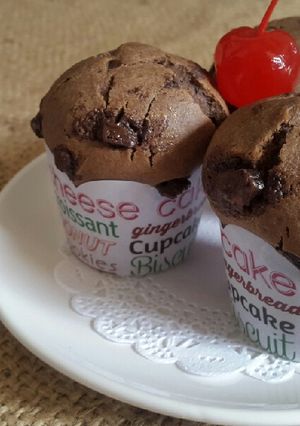 Foto resep Chocolate Muffin Simple