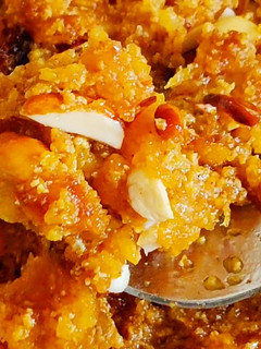 A picture of Bread Ka Meetha.