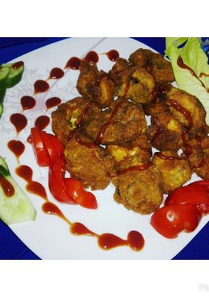 عکسی از دستور قارچ سوخاری😋