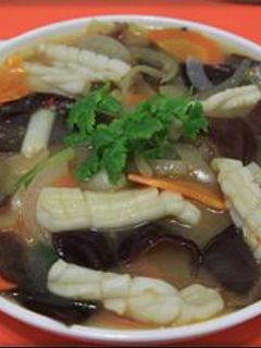 《好菜網》生炒花枝羹 的食譜成品照片