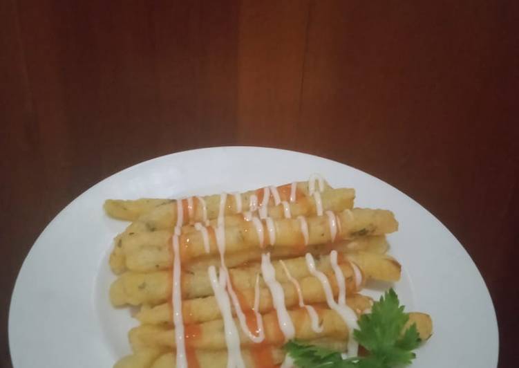 Kentang Keju Goreng - Long Potato Fries
