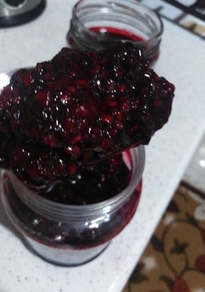 عکسی از دستور مربای تمشک