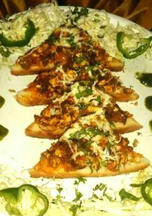 A picture of Chilli Paneer Sandwich.