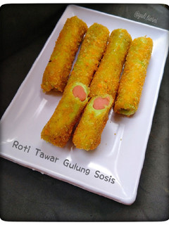 Foto resep Roti Tawar Gulung Sosis