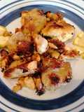 Pollo croccante alle mandorle, curcuma e limone🍗🍋