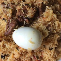 A picture of Mutton Biryani | Authentic Ambur Biryani.