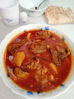 عکسی از دستور آبگوشت دیزی