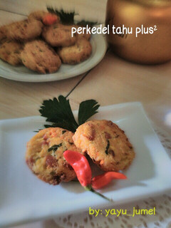 Foto resep Perkedel tahu plus²