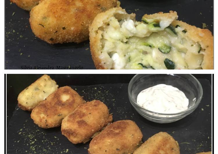 Kolokithokeftedes (croquetas de calabacín griega)