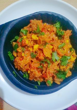 सोया पनीर भुर्जी (soya paneer bhurji recipe in Hindi) रेसिपी मुख्य फोटो