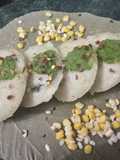 Rava idli with dahiya pudina chutney