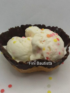 Una foto de Helado de leche condensada casera