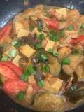 Eggplant Stew with Fermented Rice (Cà bung nấu mẻ)