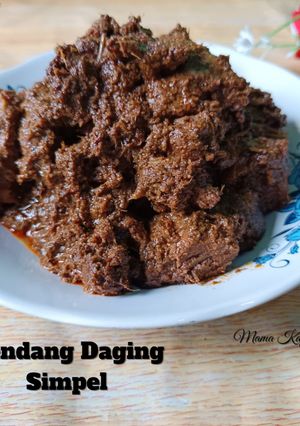 Foto resep Rendang Daging Simpel