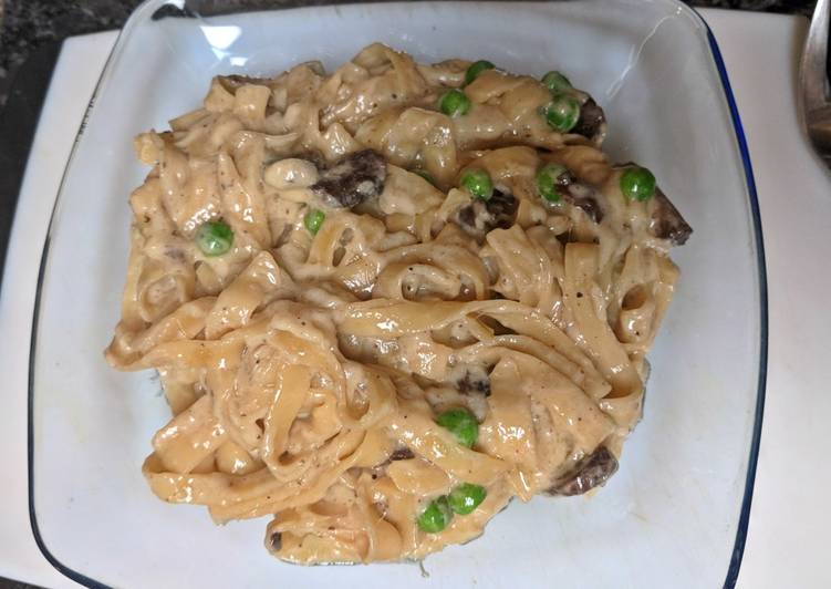 Simple Way to Prepare Favorite Mushroom Alfredo Instant Pot IP