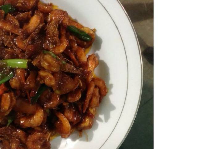 Udang Saus Mentega / Udang Goreng Mentega / Udang Oseng Mentega