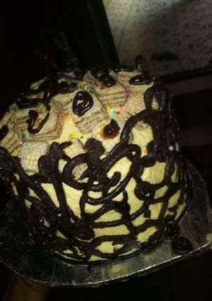A picture of Chocolate cage cake.