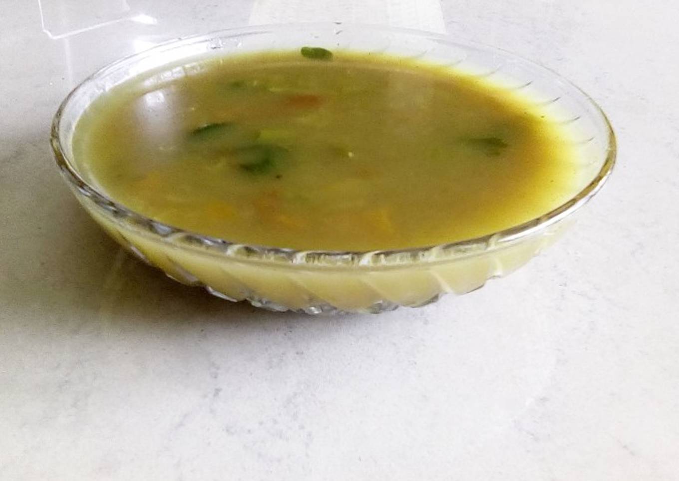 Country style vegetable soup