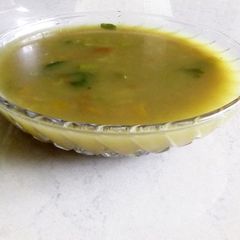 A picture of Country style vegetable soup.