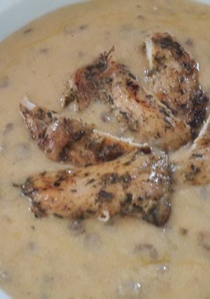 Diabetikus Lencsefőzelek sült fűszeres csirkemellel🥰 recept fotója