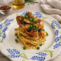 รูปของ Creamy Mala Fusion Pasta