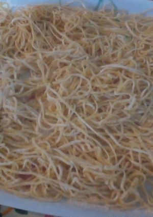 Una foto de Fideos caseros