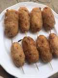 Yam croquettes