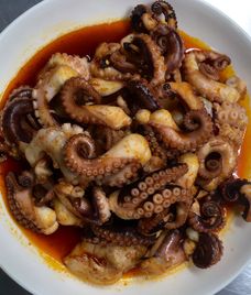 bạch tuộc xào sa tế