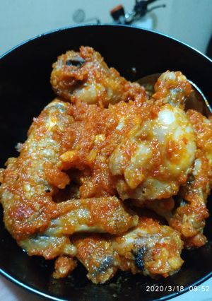 Foto resep Ayam Balado simple