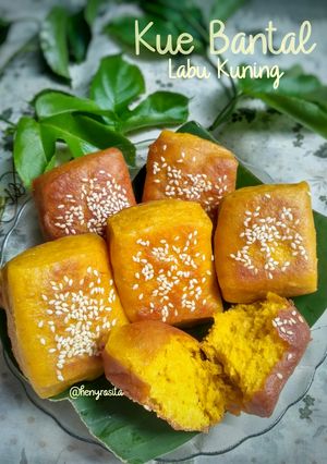 Foto resep Kue Bantal Labu Kuning