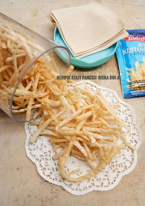 Foto resep Keripik Kulit Pangsit