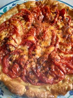 Une photo de Tarte à la tomate