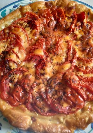 Une photo de Tarte à la tomate