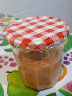 Una foto de Salsa de tomate medicinal, con aloe vera y algas kombu