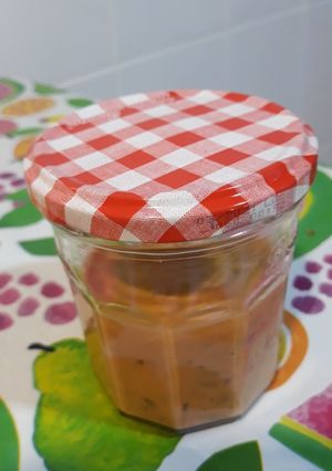 Una foto de Salsa de tomate medicinal, con aloe vera y algas kombu