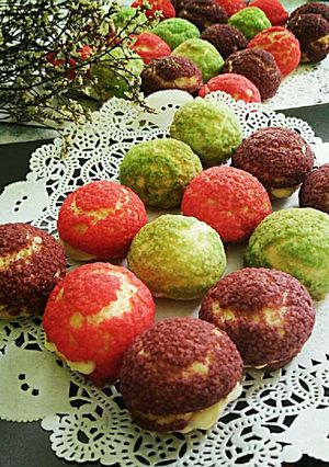 Hình của món Choux Cracquelin.