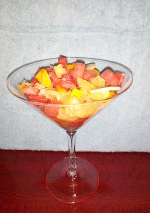 A picture of Simple Fruits salad.