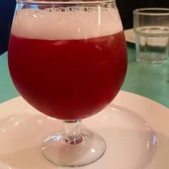 A picture of Homemade Cranberry Juice.