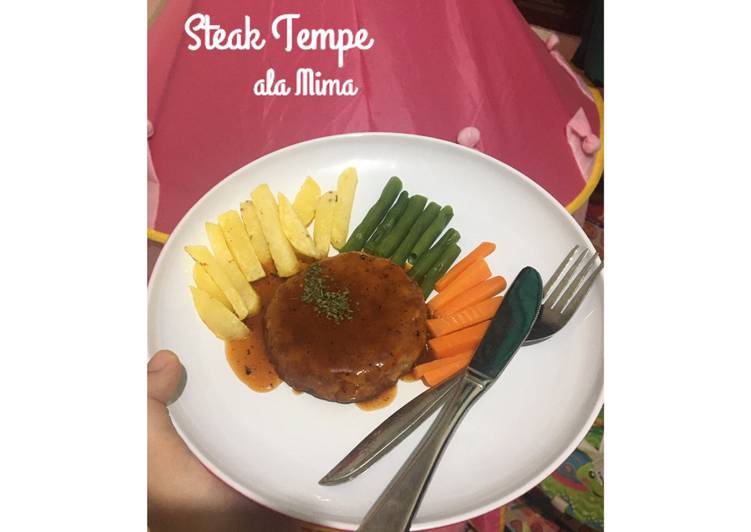 Steak Tempe mudah dan simpel cara buatnya
