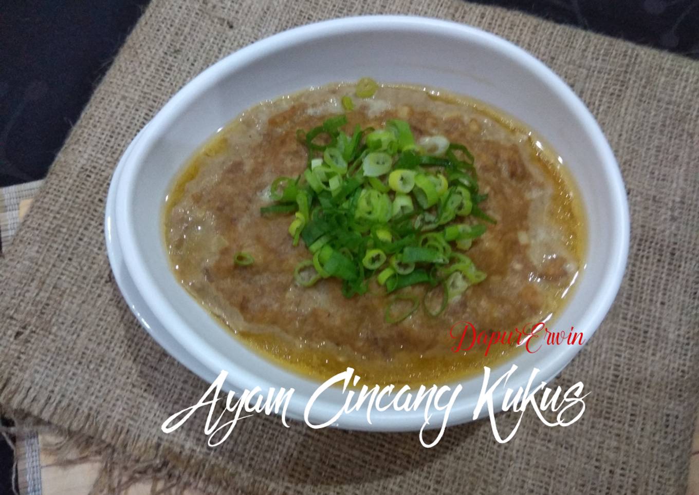 Ayam Cincang Kukus