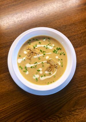 Фото Крем-суп із печериць 🍲.