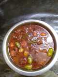 Chanaar dalna (chena ball curry)