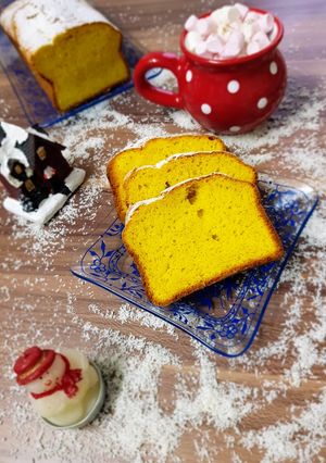 O poză a rețetei Chec cu portocale🍊!🎅.