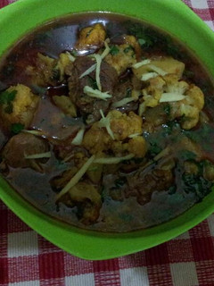 A picture of Gobhi gost.
