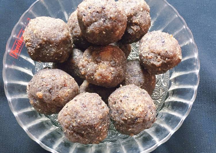 How to Make Any-night-of-the-week Sesame peanuts millet ladoo
