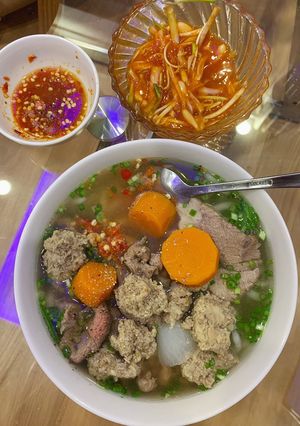 Hình của món Bánh canh bắp heo.