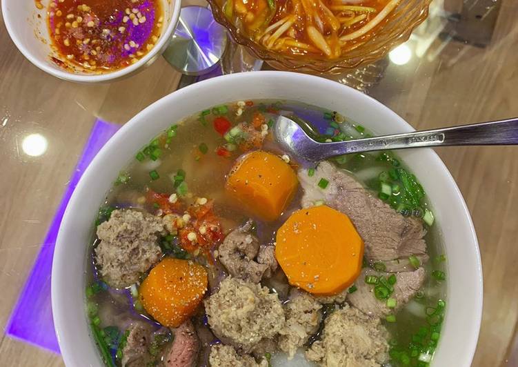 Bánh canh bắp heo