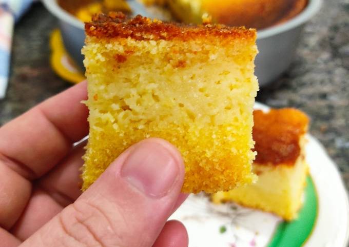 Receita de Bolo de Fubá Cremoso